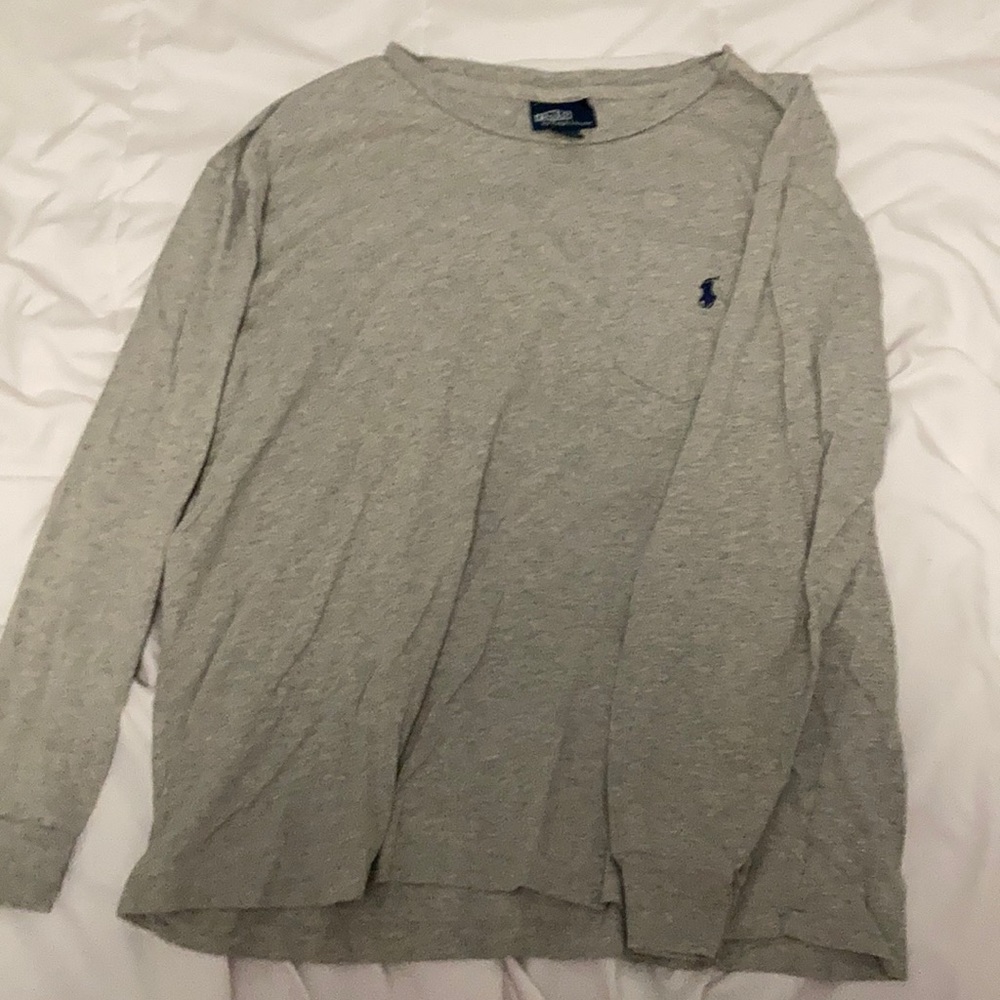 Grey Ralph Lauren Long Sleeve